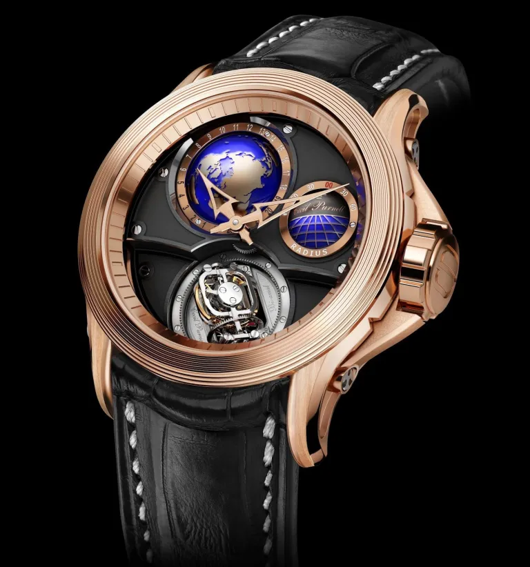 Cecil-Purnell-World-Time-Bi-Axial-Tourbillon-Watch